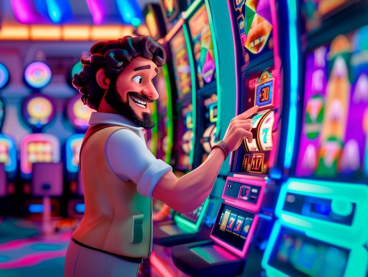 Mobile phone displaying gacha dashboard with live games and payment options